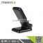 Stand wireless charger Qi desktop 3 coils wireless charger pad (T-900)