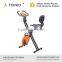 TOPKO Body Fit Magnetic Resistance Gym Folding Upright Exercise Magnetic Bike