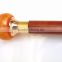 Beautiful brass walking stick/ orange color compass handle walking stick/Antique compass walking canes wk1106