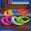 OEM printing Colorful concert led light wristbands