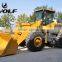 WOLF new brand 5 Ton wheel loader Shangchai weichai engine 220hp 215hp loader