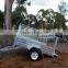 Hotdip galvanized 7x4 cage trailer
