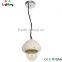 Concrete industrial pendant lights ceiling lighting with electrical fabric