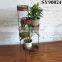 Home decorative tall iron wall flower stand