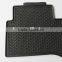 Black Nibbed Rubber Floor Mats Front & Rear 5Pc For BENZ W211