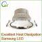 Hot new LED downlight 6W,9W,12W,15W for 2016 recessed led down light