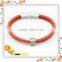 Ladies Genuine Leather Braid Cord Bracelet For Jewelry Leather Bracelet