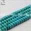 Gem stone gemstone Green Turquoise roundel Abacus Loose Beads Strand