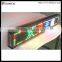 Semi-outdoor single side full color RS232 communication P10-16x128RGB lamp LED display panel price