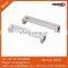 Zinc alloy diecast matt chrome bedroom furniture handles