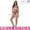 RELLECIGA 2016 Peachy leopard Sheer Chiffon Beachwear dress