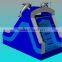 cheap dolphin blue slide into pool for backyard party use