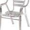 Double legs aluminum chair