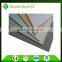 Greenbond high gloss pvdf coating exterior cheap aluminium composite facade panel