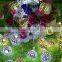 Customize Christmas tree decoration with led light/iron material with assorted shapes