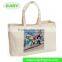 Custom Printed Cotton Canvas Shopper Tote Bag
