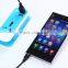 Wholesale USB Wall Charger for iphone, Dual USB Wall Charger with EU Plug-Blue