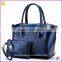 2015 New arrival women leather handbags 2pcs in one wholesale  china