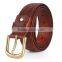 3.9cm gold/ solid brass buckle 62g plain belt buckle classical style buckle