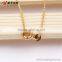 42749 xuping jewellry 2016 hot sale 18k gold color ball chain necklace                        
                                                Quality Choice