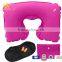 travel kit including travel inflatable pillow, eye mask, ear plug                        
                                                Quality Choice