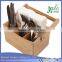Special Cutlery and Utensil Holder kitchen utensil caddy Bamboo Cutlery Caddy