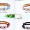 fashion simple ladies and women's snakeskin pattern crown buckle all-match slim decoration waist belt