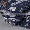51%linen 49%viscose print fabric for ladies summer dress