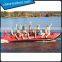 inflatable banana boat, inflatable banana red boat, towing boat for sale