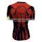 wholesale fashionable sublimation t-shirts for women custom gym t-shirt printing tights t-shirts womens sportwear