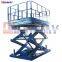 China wholesale cheaper indoor stationary scissor lift platform price