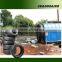 2-3 workers need auto pyrolysis tire machine into oil