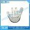 Palm shape set auger golf cap clips
