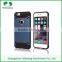 Wholesale Matte Finish TPU PC Material 12 Colors Double Cell Phone Case for iPhone 6/ 6S Mobile Phones with window