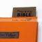 personalized genuine leather bookmarks for Bible