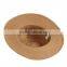 hot sale fashion simple paper straw brown panama fedora hats