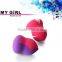 Promotion! MY GIRL Cheap Sponge Different Color Combinarions Powder Makeup Puff