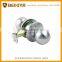 2016 South America Good quality brass ball knob door lock cylindrical door locks