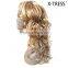 24inch blond color loose curl 100% high tempreture fibre lace front 185g Best selling simple design hair with good offer