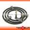 round heater element for electric furance