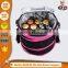 2016 Portable foldable round Waterproof Lunch box Bag