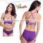 Summer 1/2 cup x-shaped cross straps one piece push up seamless bra wholesale