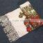 Factory Free Sample No MOQ Custom Design 100% Wool Shawl