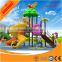 Xiujiang new cheap plastic outdoor combination playground for kids