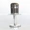 Home KTV Bluetooth 10 meters transfer metal material acoustic retro microphone Bluetooth speaker