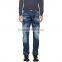 Biker Jeans Blue Denim jeans pantalon (LOTK074)