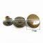 17mm Top Sale Fashion Metal Buttons For Women bag