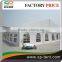 Big curved shaped white wedding tent for outdoor 1000 people seated 25x60m tent