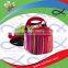 Wholesale colorful print neoprene insulated lunch tote bag