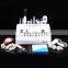 2016 hot sale 8in1 Dermabrasion Ultrasonic High Frequency Galvanic Skin Brush Scrubber Spray